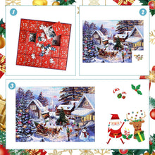 Adventskalender 2024 Weihnachtspuzzle 1008 Teile