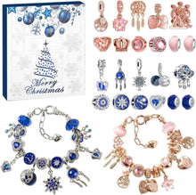 Adventskalender 2024 Mädchen DIY-Schmuck Charms Armband Set