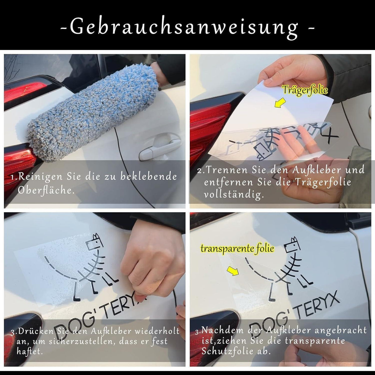 2x Gotham Clown Aufkleber – Wasserdichte Autoaufkleber