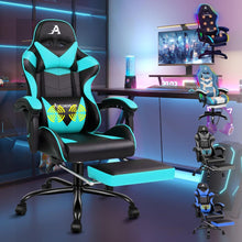 Ergonomischer Gaming-Stuhl mit Massagefunktion und