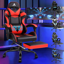 Ergonomischer Massage Gaming Stuhl Bürostuhl Videospielstuhl Rot