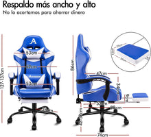 Massage Gaming Stuhl 150 Neigung ergonomisch PU-Leder
