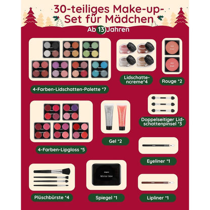 Adventskalender 2024 mit 24 Beauty-Momenten und Make-up
