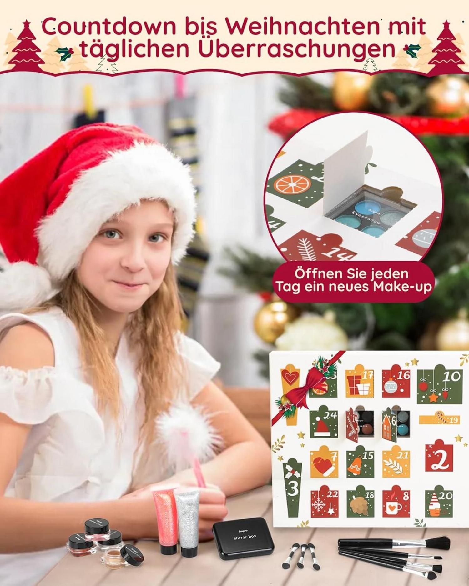 Adventskalender 2024 mit 24 Beauty-Momenten & Make-up Produkten