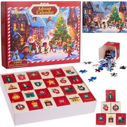 Gleamkid Puzzle Adventskalender 2024, 1000