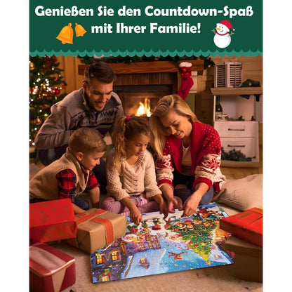 Gleamkid Puzzle Adventskalender 2024, 1000