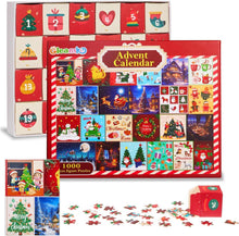 Gleamkid Weihnachts Countdown Puzzle 2024, 1000 Teile