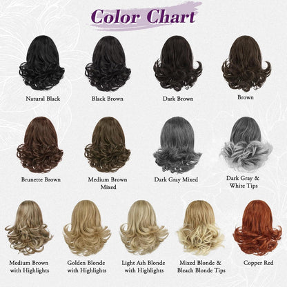 Blonde 25cm Ponytail Extension Welliger Pferdeschwanz Haarteil Komplettset