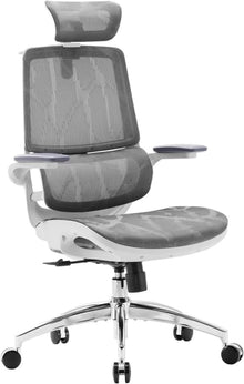 Ergonomischer Bürostuhl mit hochklappbaren Armlehnen