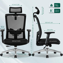 Ergonomischer Bürostuhl mit Lendenwirbelstütze und