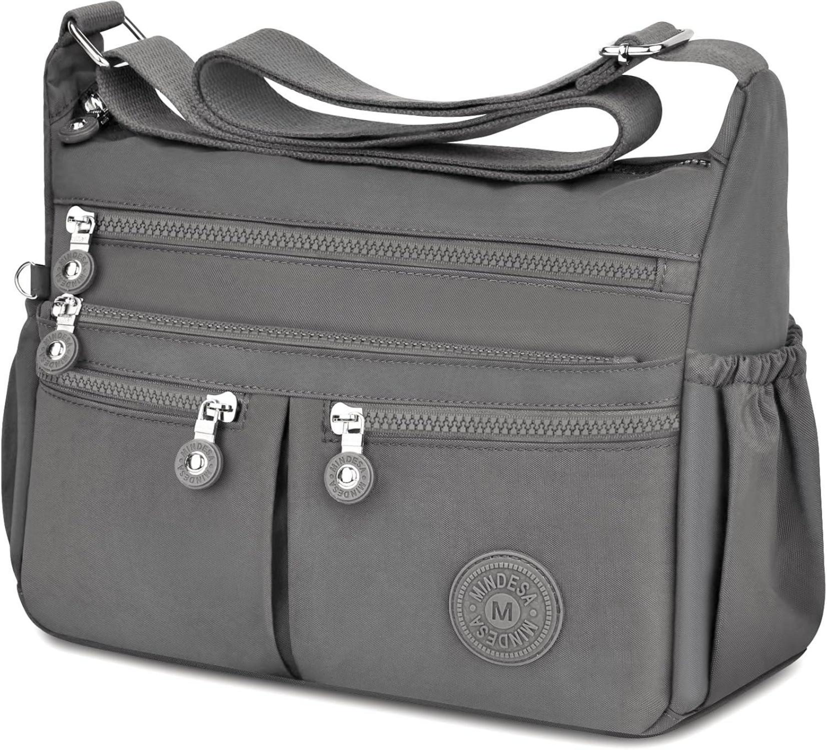 TEUEN Crossbody Bag Damen Große Kapazität Wasserdicht Nylon