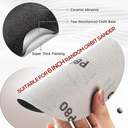 Schleifscheiben 150mm Klett 6000 Körnung Nass/Trocken (20 Stück)
