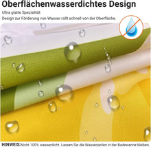 Duschvorhang 180x200cm Zitronenblätter Antischimmel