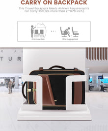 Handgepäck Rucksack Damen Wasserdicht 40L mit Laptopfach und