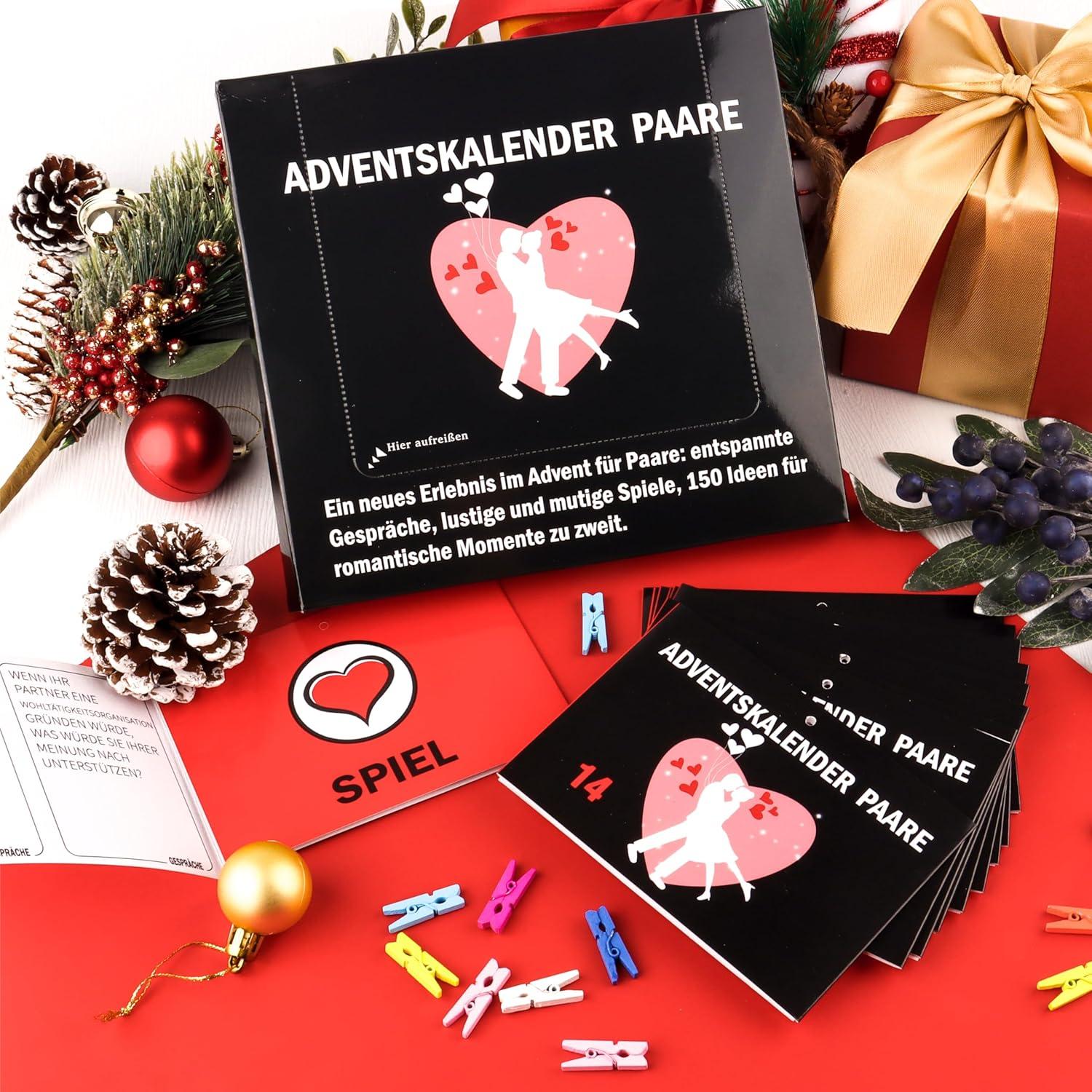 Adventskalender Paare Weihnachtsgeschenke Pärchen Frau Männer