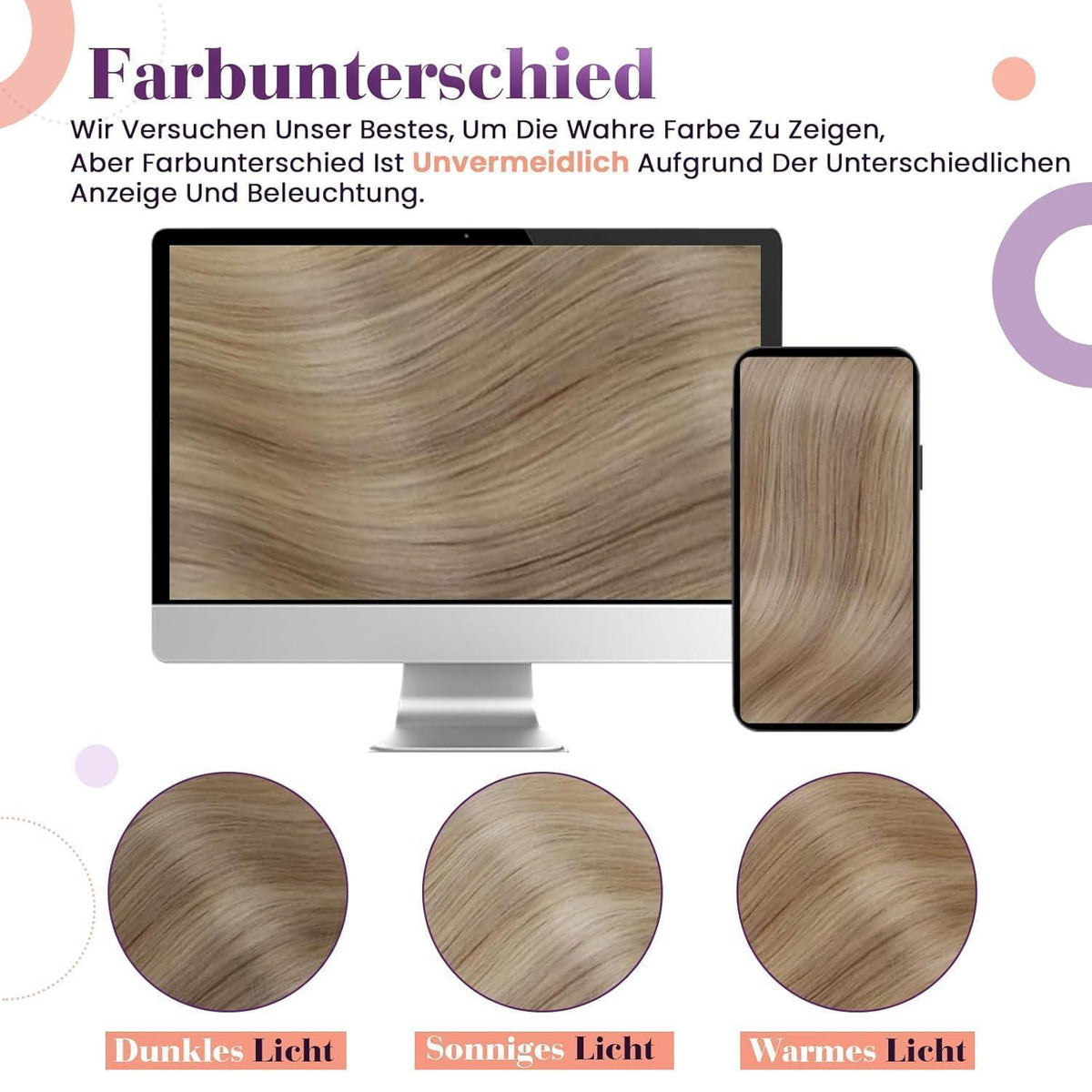 Echthaar Clip-in Extensions Blond 45cm - Remy Haar