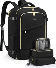 Handgepäck Rucksack 40L: Laptop, USB-Ladeanschluss, Schuhfach