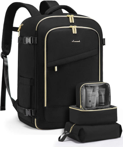 Handgepäck Rucksack 40L: Laptop, USB-Ladeanschluss, Schuhfach