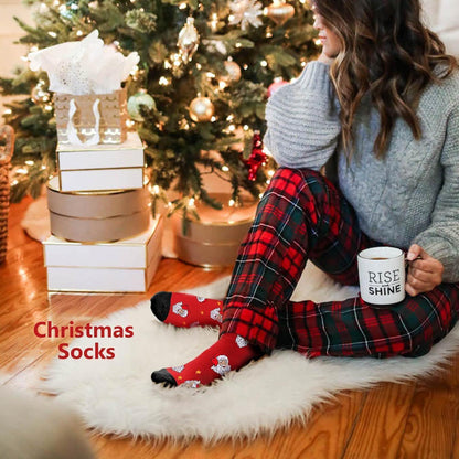 Weihnachtssocken Adventskalender 2024 mit 12 Paar