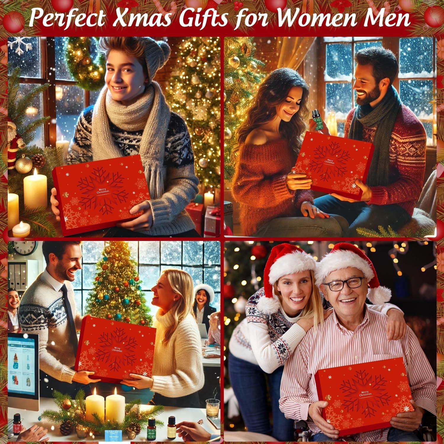 Duftöl-Adventskalender 2024 Weihnachtsdüfte Frauen Männer