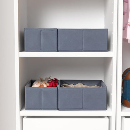 Schubladen Organizer für PAX Kleiderschrank 50x35cm grau 2er-Set