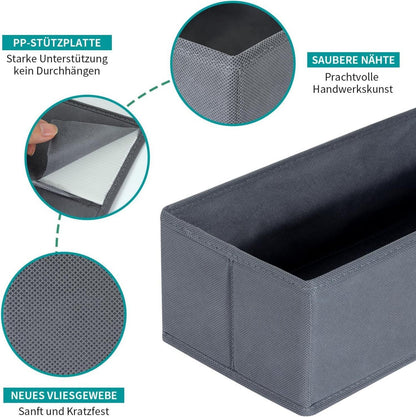 Schubladen Organizer Kleidung für PAX Kleiderschrank 75x35cm 3er-Set