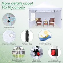 COBIZI Faltpavillon 3x3m Wasserdicht Stabil Winterfest mit