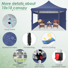 Faltpavillon 3x3m Wasserdicht Stabil Winterfest mit 3