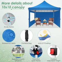 Faltpavillon 3x3m Wasserdicht Stabil Winterfest mit