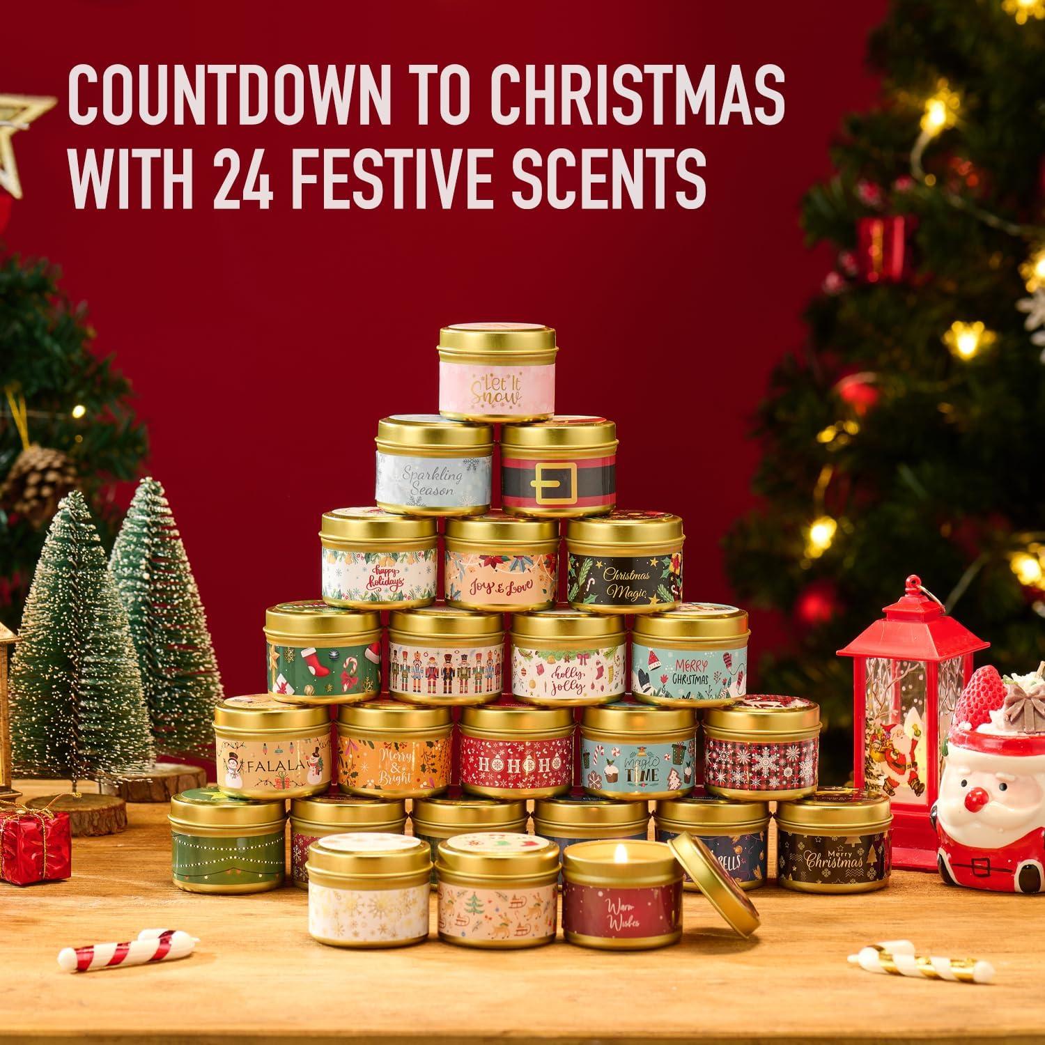 Kerzen Adventskalender 2024 für Frauen & Männer