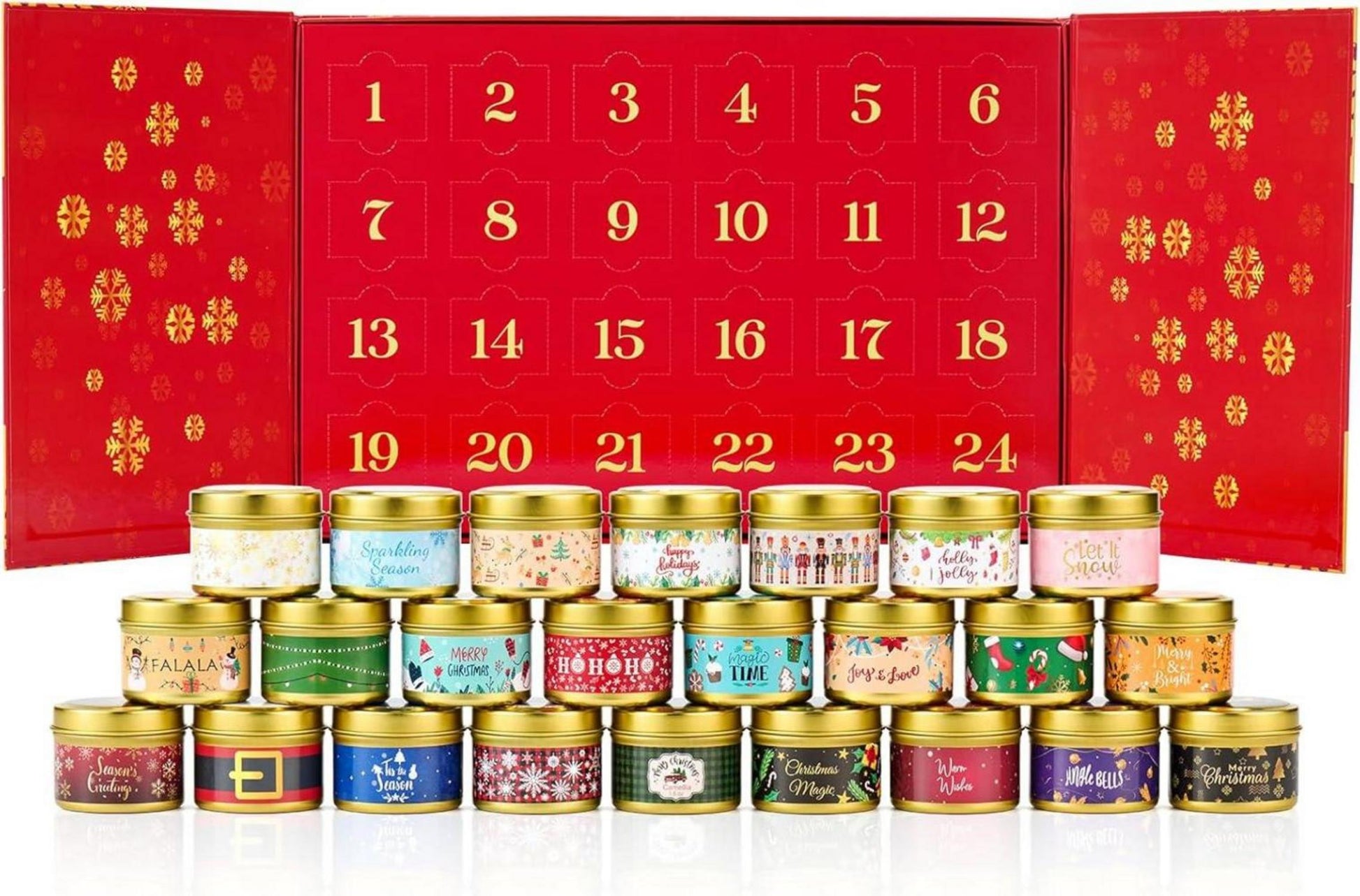 Kerzen Adventskalender 2024 Frauen Männer Kalender