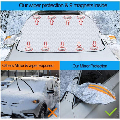 Auto Frontscheibenabdeckung Sonnenschutz Frostschutz Universal