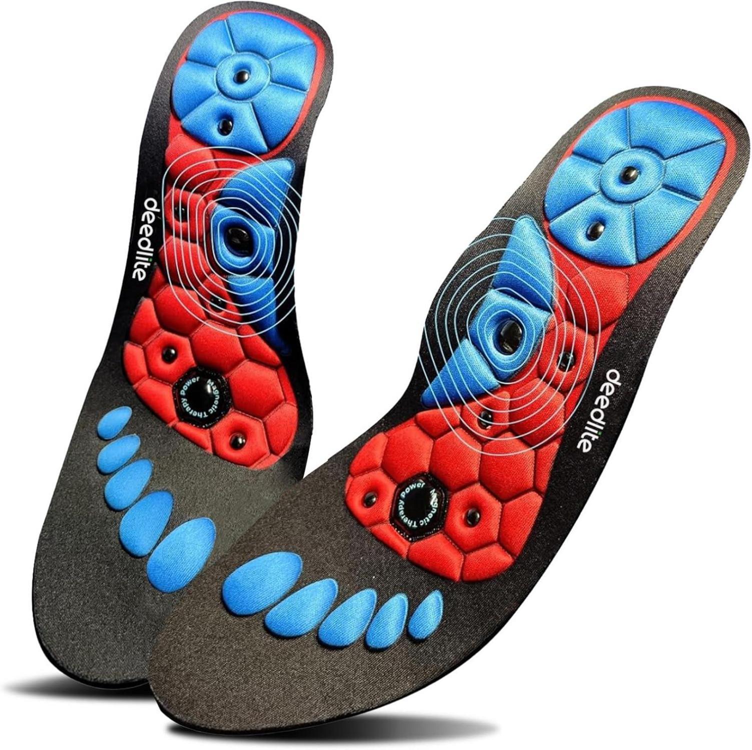 Magnetische Einlegesohlen Akupunktur Orthopädische Reflexologie