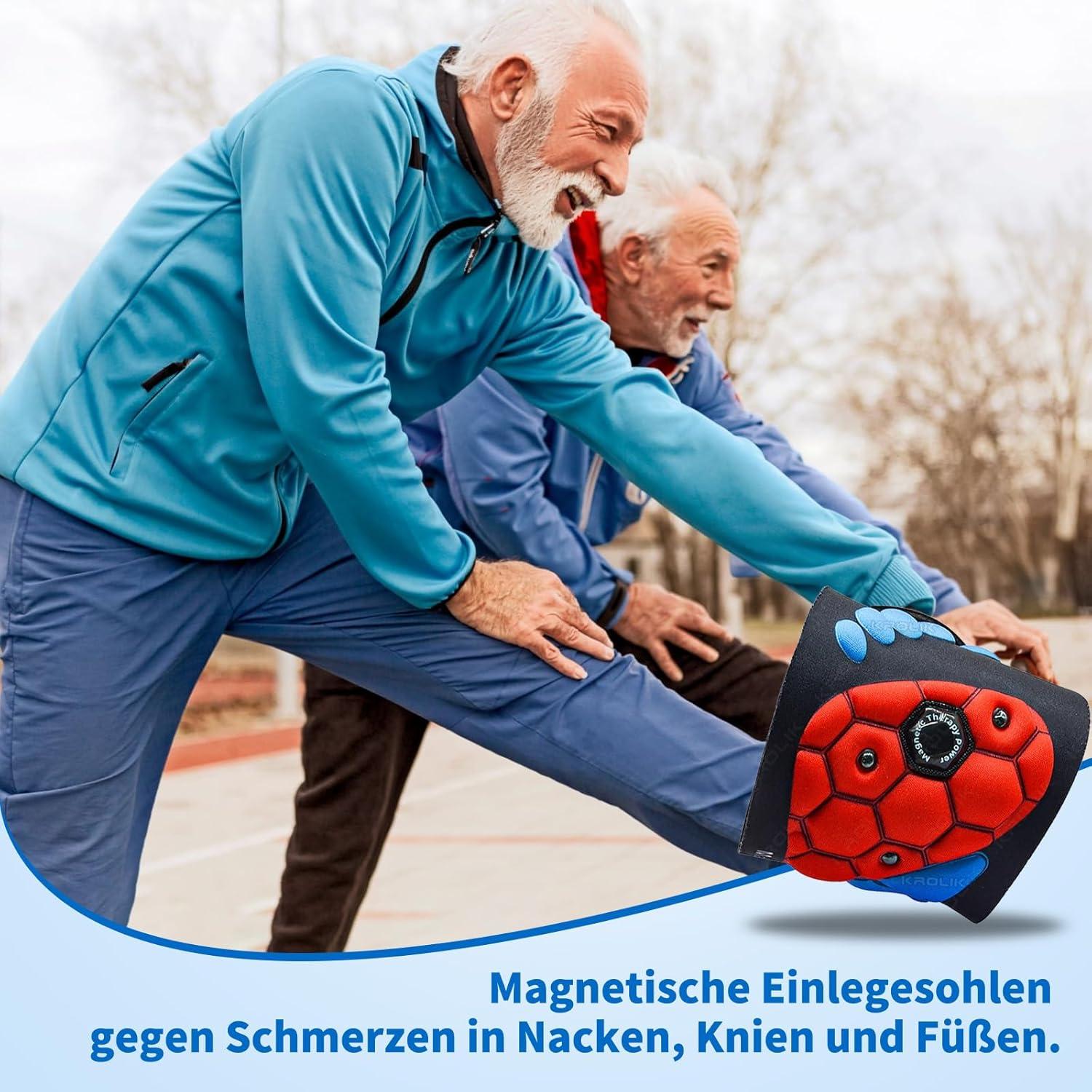 Magnetische Einlegesohlen Akupunktur Orthopädisch Reflexologie