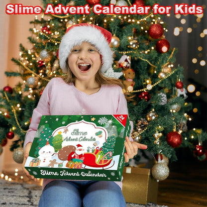DIY Slime Adventskalender 2024 für