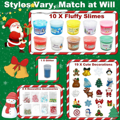 DIY Slime Adventskalender 2024 für