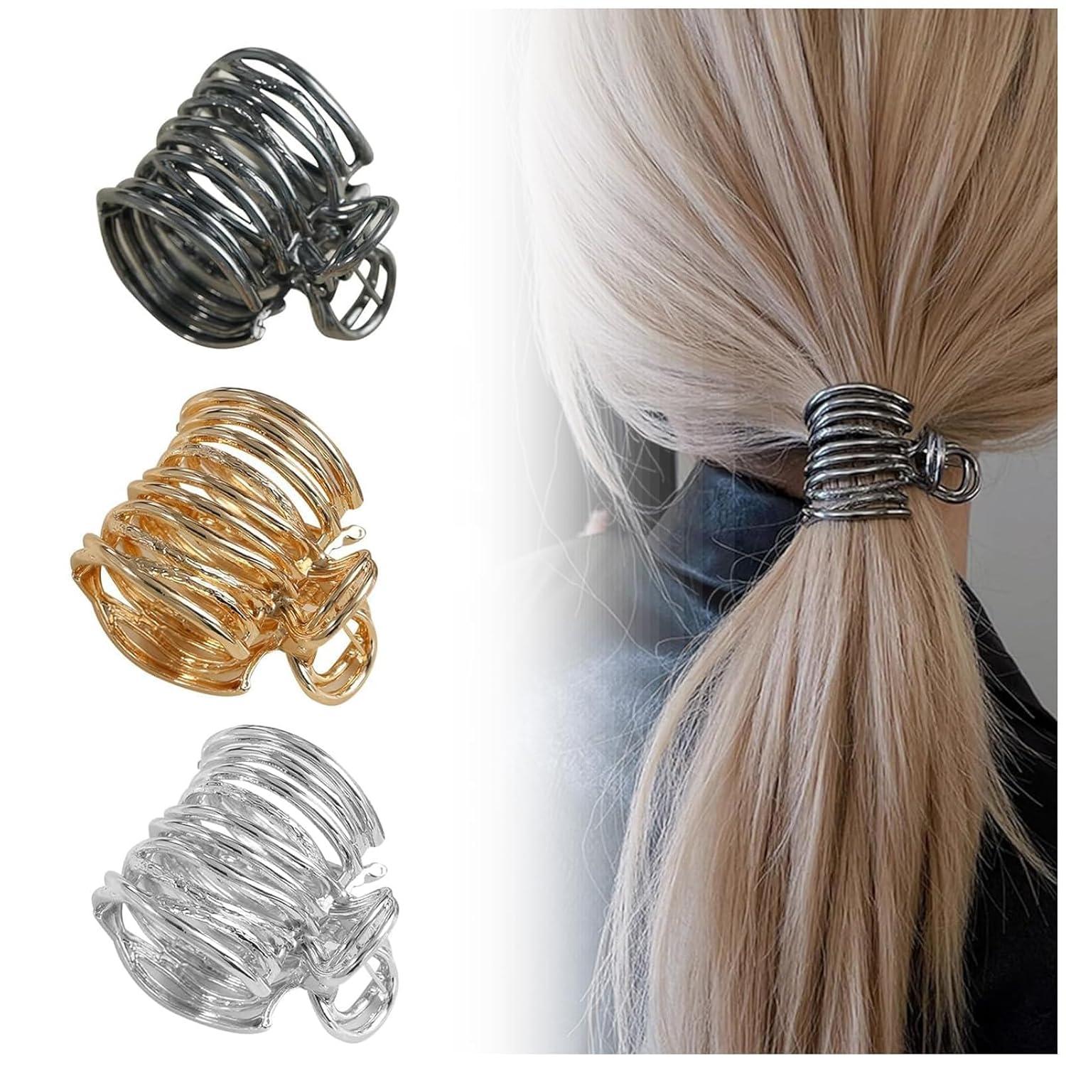 3er Set Metall Haarspangen für sicheren Halt