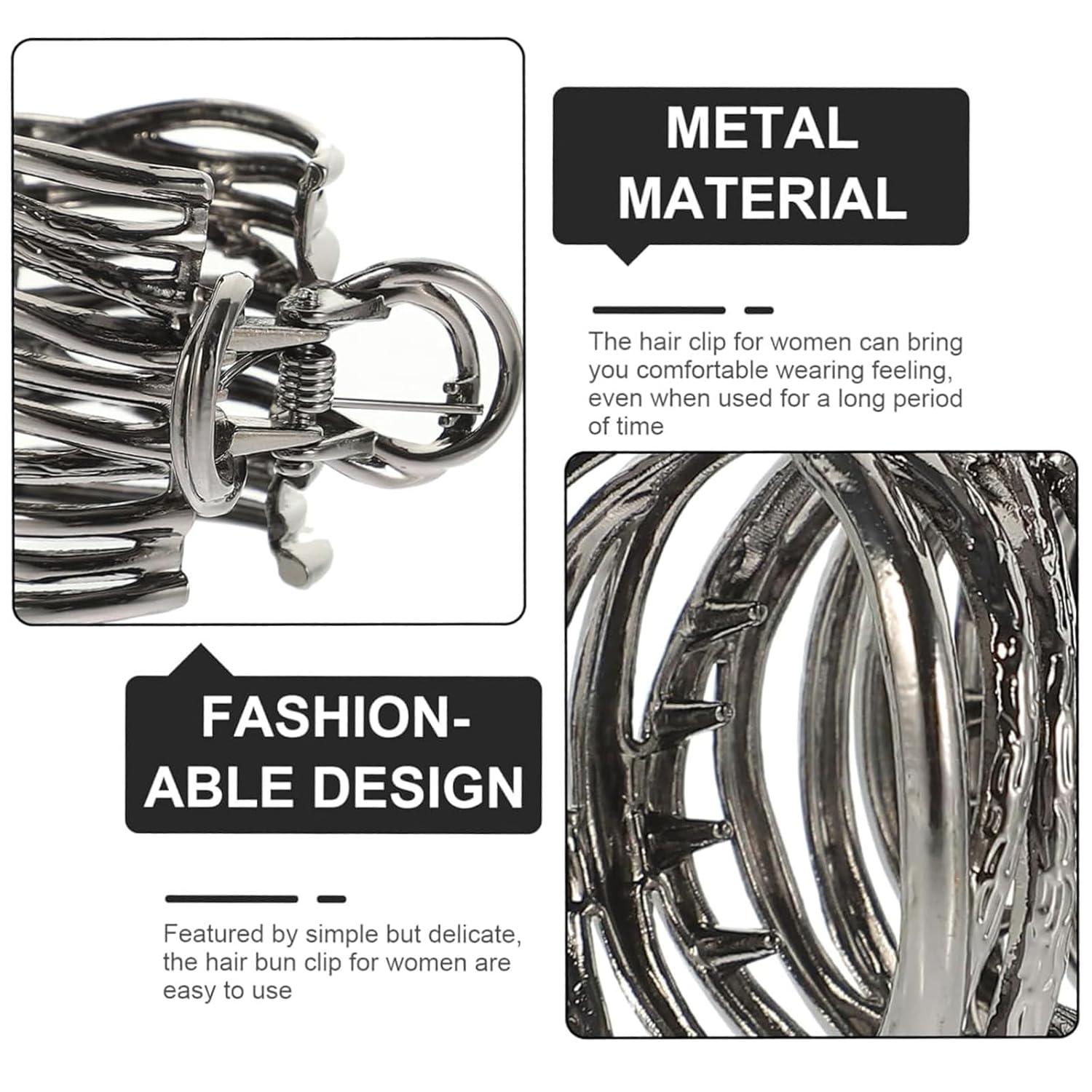 3er Set Metall Haarspangen für sicheren Halt