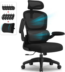 Ergonomischer Bürostuhl mit Höhenverstellung und Wippfunktion