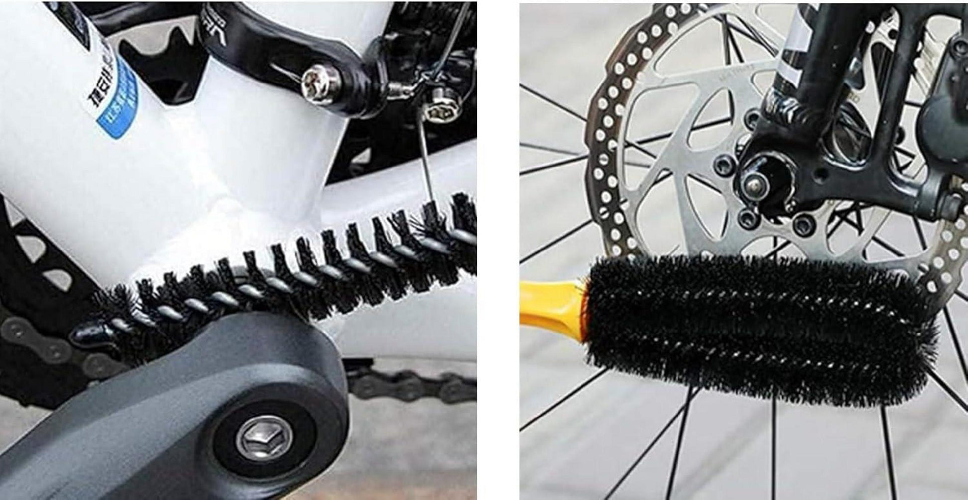 10x Kettenreiniger Fahrrad Motorrad Reiniger Set mit Handschuhen
