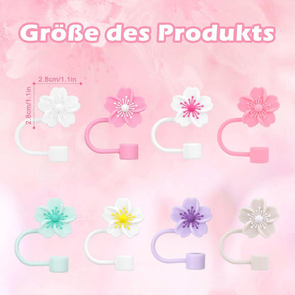 8 Stück Strohhalm Abdeckung für Stanley Cup