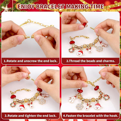 Yimomoyi Schmuck Adventskalender 2024 für Mädchen 5-11