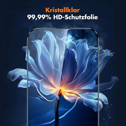 Displayschutzfolie für iPhone 16 Pro Max HD-Glas 3 Stück