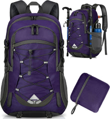 Leichter Wanderrucksack 40L Wasserdicht Faltbar Trekking Sport