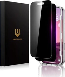 iPhone 16/15 Panzer Schutzglas 28° Sichtschutzfolie 9H Härte 2 Stück