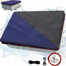 Poolabdeckung 260x230cm UV-resistent Rechteckige Abdeckplane