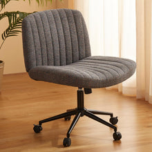 Ergonomischer Drehstuhl mit breitem Sitz und Taschenfederkissen