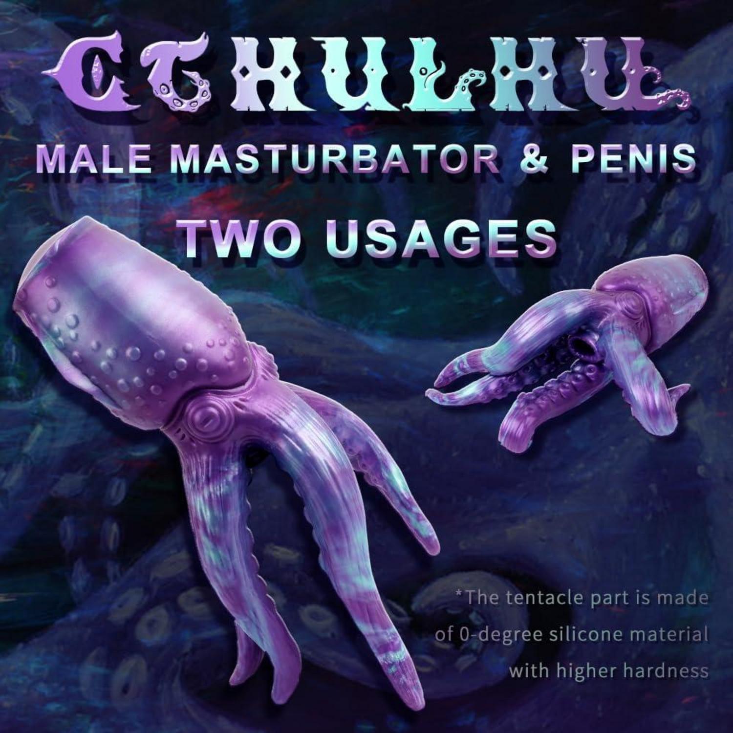 Fantasy Monster Tentacle Masturbator 2in1 Realistisch Analplug Dildo Erotik
