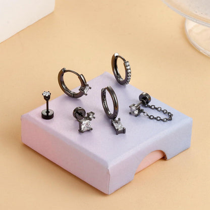Hypoallergen Helix Piercing Ohrstecker 25er Set Chirurgenstahl Ohrringe