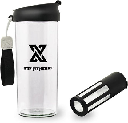 Protein Shaker Früchtebehälter Kaltgebrühter Kaffeetasse 500ML